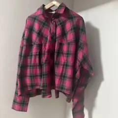 【トラノイ 】　【未使用】17,600円　チェックシャツのサムネイル