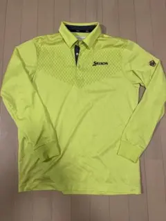 Srixon 蛍光イエロー ポロシャツ 長袖 Srixon SXP141BP M ブラック/オレンジ ポロシャツ - メルカリ