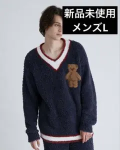 【ジェラピケ 】メンズジェラートベアさがらプルオーバー