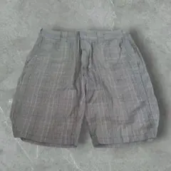 00s archive check shorts cityboy 膝下 - メルカリ