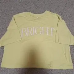 GU　黄緑　Tシャツ　ジュニアLサイズ