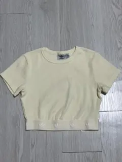 タイムセール　adidas　クロップド丈　平成ギャル　ピチT　Y2K