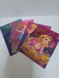 ディズニー キャラクタークリアファイル 4枚セット