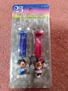 東京ディズニーリゾート 25周年ストラップ