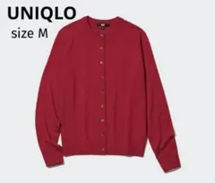 UNIQLO ユニクロ メリノ クルーネック カーディガン M