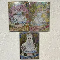 シークレットフレンズ∞バズリウムピュアホワイト ひまり みつき つむぎ 3枚