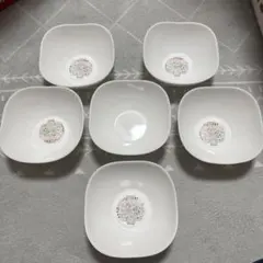 ヤマザキ春のパン祭り波形スクエアボウル2017 ☆6個セット‼️