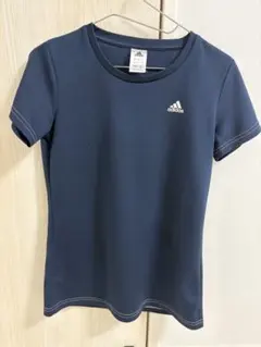 adidas XLサイズ　ネイビー Tシャツ　スポーツウェア　レディース