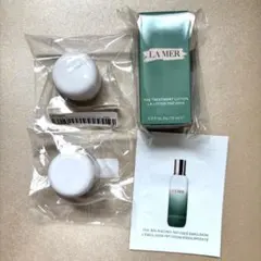 ラメールモイスチャライジングクリーム2種3.5ml、化粧水15ml、乳液サンプルのサムネイル