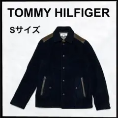(b-435) TOMMY HILFIGER ウール混 ジャケット Sサイズ