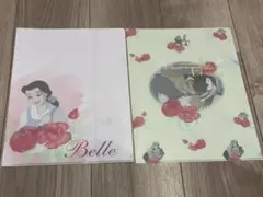 美女と野獣　クリアファイル