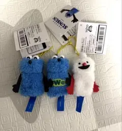 パペットスンスン フィンガーマスコット 3種 セット ぬいぐるみ ノンノン