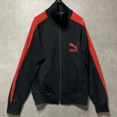 美品 80s puma MARADONA プーマ マラドーナ ジャージ 黒赤 M - メルカリ