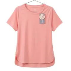 新品✨MoFiz ヨガウェア 半袖シャツ ピンク JP XL