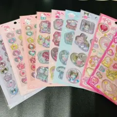 【正規品】最終値下げサンリオウォーターシール　おはじきふうシール他9枚セット