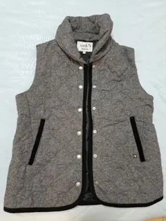 アーノルドパーマー　グレー キルティングベスト サイズ2