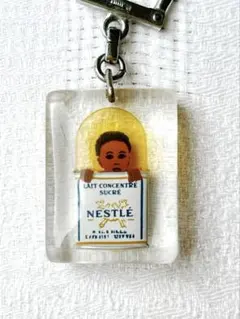 NESTLÉ 赤ちゃん　フレンチキーホルダー　ブルボン　60s ヴィンテージのサムネイル