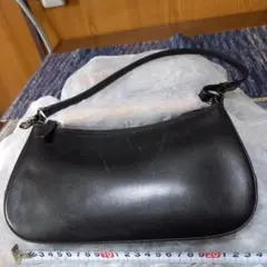 訳あり　COACＨ　黒のレザーハンドバッグ