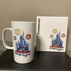 Starbucks Disney マジックキングダム45周年限定マグカップ