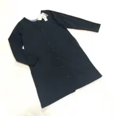 タグ付 未使用 PAGE ONE 前後着用可能 裏起毛チュニックM〜L ポケット