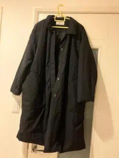 美品　chocol raffin robe 軽やかコート ブラック