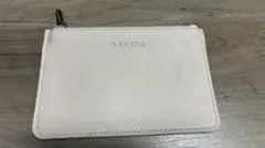 新品未使用✨️MANARA ポーチ ホワイトのサムネイル