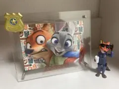 ズートピア 一番くじ くじ B賞 フィギュア付きカードスタンド 映画 写真立て