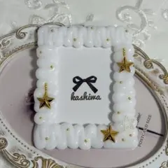 ホイップデコ トレカケース 硬質ケース b8 パールホワイト 星