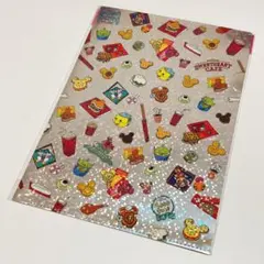 【新品未使用】ディズニー クリアファイル ファイル 文房具 ディズニーランド