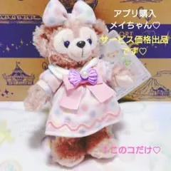ハートフェルトレターズオブフレンドシップ　*ぬいぐるみバッジ*シェリーメイ♡④♡