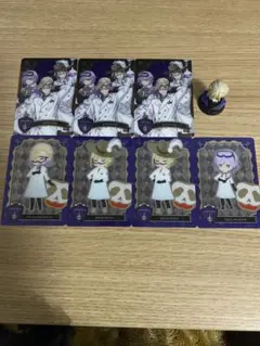 【ツイステ】ポムフィオーレ寮　アクリルカードセット