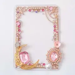 №822 飾れる！持ち歩ける！硬質カードケース デコ 硬質ケース