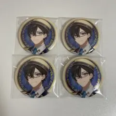 にじさんじ　缶バッジビスケット　四季凪アキラ　4つ