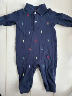 お値下げ中♡Ralph Lauren ラルフローレンポロロンパース　70cm
