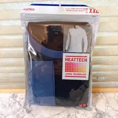 ユニクロ ヒートテック クルーネックT XXL メンズ ネイビー 新品未開封