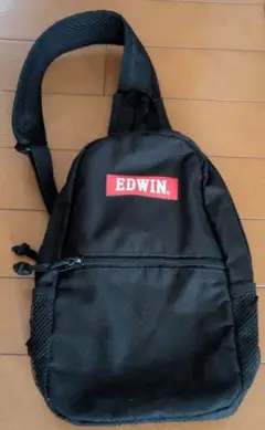 EDWIN ブラック ワンショルダーバッグ