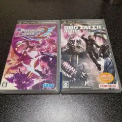 PSP ファンタシースターポータブル2 ゴッドイーターバースト 2本セット
