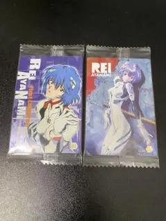 近日中に削除予定【エヴァ】ウエハース カード 綾波レイ 2枚セット