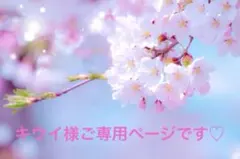 キウイ様ご専用ページです♡