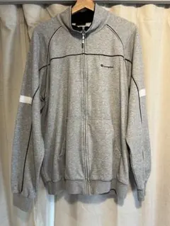 Champion ジップアップトラックジャージ XL グレー