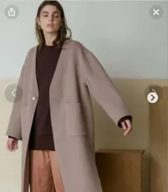 MAISON SPECIAL ベージュ ロングコートのサムネイル