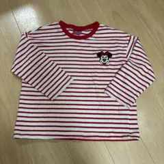 ディズニー　ミニーマウス　長袖カットソー　100cm