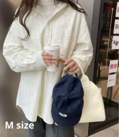 コットンオックスBIGシャツ Mサイズ WEGO 綿100% ゆったり