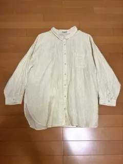 Samansa Mos2 ストライプ柄 長袖シャツのサムネイル