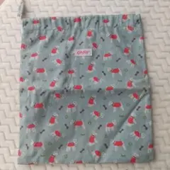 ハンドメイド♡ 保温保冷手提げ巾着 キャスキッドソンの生地で - メルカリ