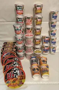 日清 カップヌードル BIG 44個 詰め合わせセット - メルカリ