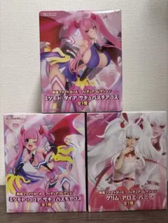 KONAMI 麻雀ファイトガール フィギュアコレクション 3体セット