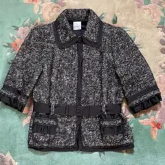 美品　パオラフラーニ　ツイードジャケット　42のサムネイル