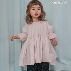 【新品タグ付】しまむら softcheese チュニックブラウス 90㎝