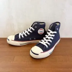 美品　コンバース　ジャックパーセル　23.0センチ ネイビー　キャンバス　561